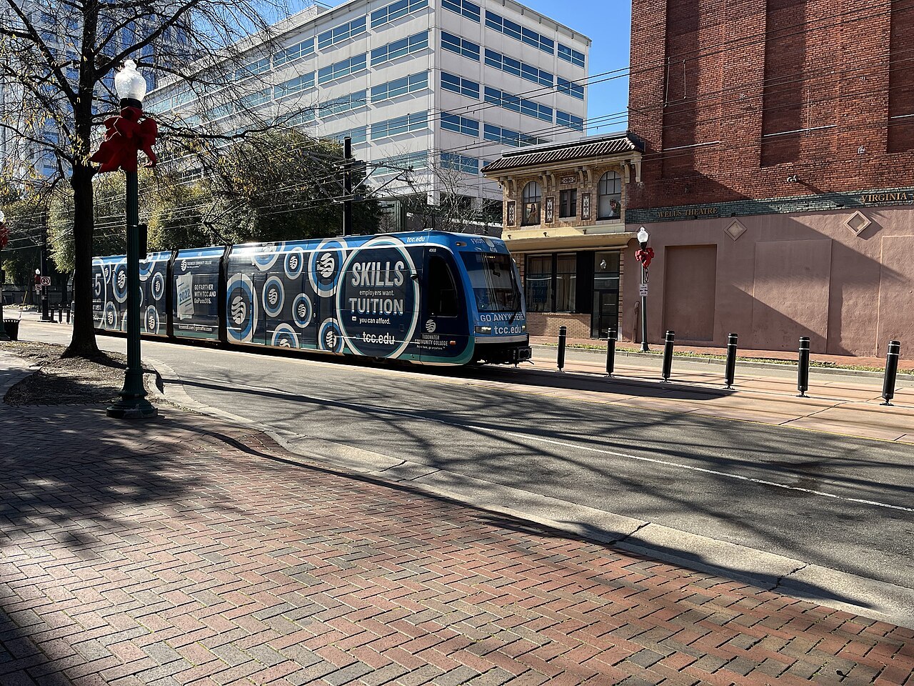 The Tide Light Rail Siemens S70 in TCC Livery
